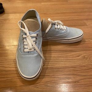 Light blue vans